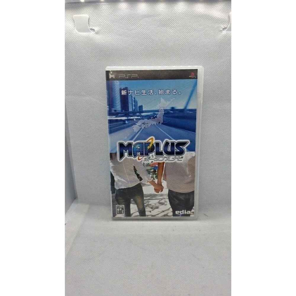 MAPLUS Portable NAVI Japan NTSC-J (PSP, 2006) w/Manual